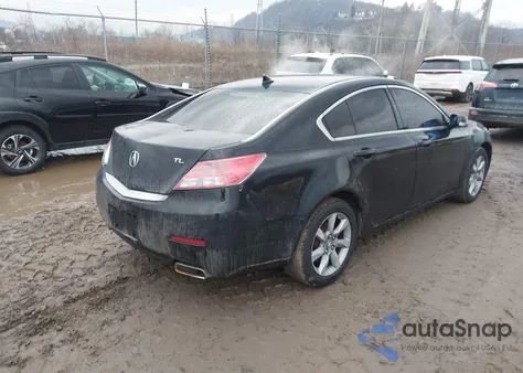 2013 Acura Tl 3.5 из США, поврежденный, VIN 19UUA8F26DA011429